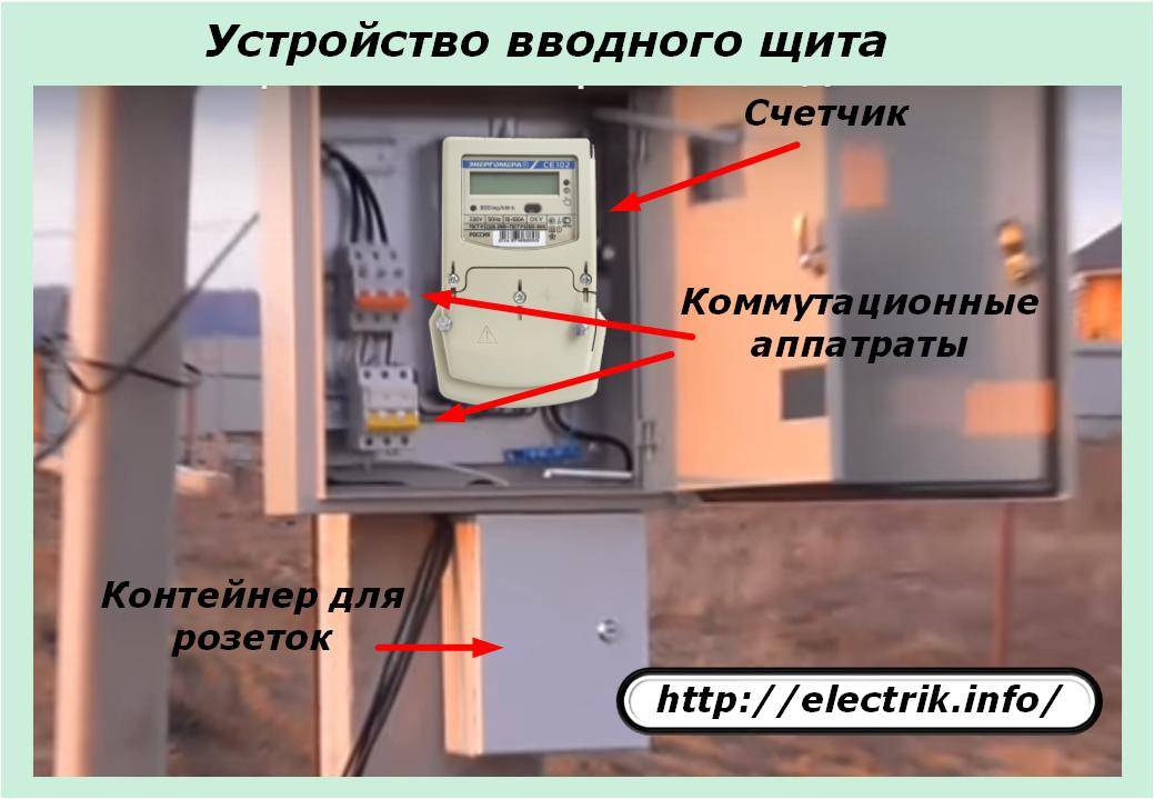 Временное электроснабжение строительной площадки на начальном этапе строительства