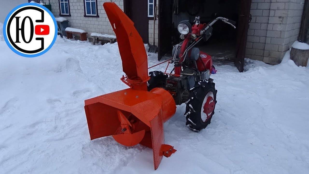 Снегоуборочная машина своими руками: функциональная техника из простых инструментов