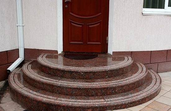 Облицовка крыльца тротуарной плиткой