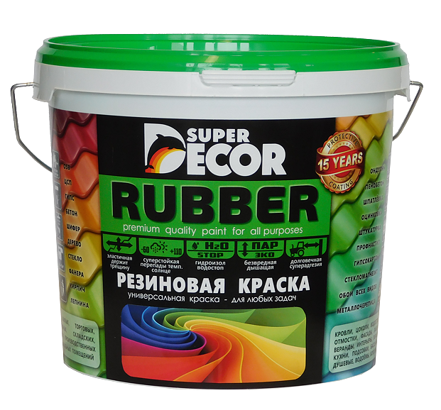 Краска фасадная резиновая: плюсы и минусы, технические характеристики эластичного покрытия для кровель и фасадов