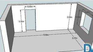 Какое расстояние между потолком и натяжным потолком: минимальное расстояние, сколько сантиметров, высота натяжных потолков от потолка, отступ, зазор