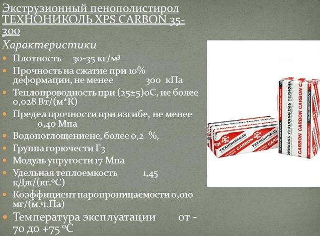 Плиты пенополистирольные экструзионные технониколь