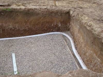 Дренаж участка на глинистых почвах