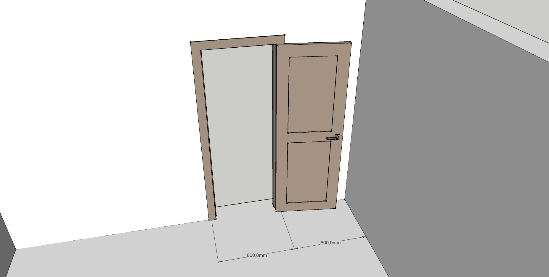 Стандартные размеры межкомнатных дверей по госту