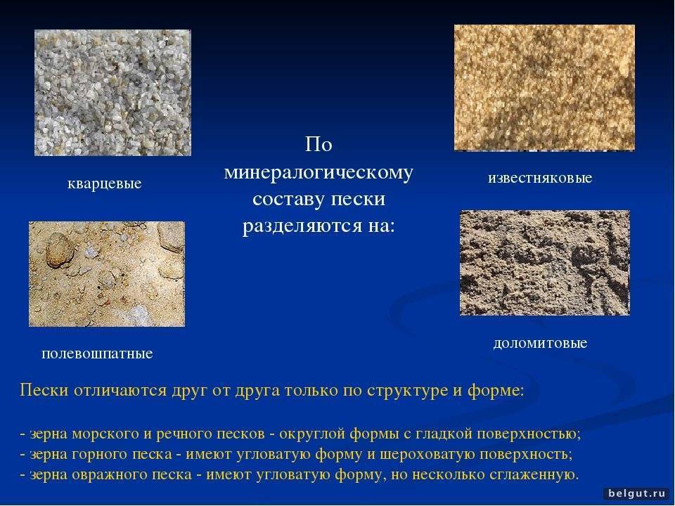 Кварцевый песок для очистки воды: область применения, свойства, стандарты и классификация