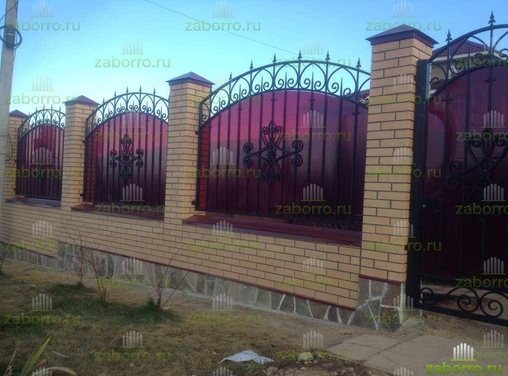 Какой поликарбонат лучше для забора - всё о воротах и заборе