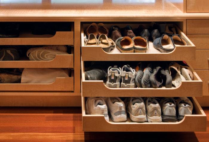 Органайзер для обуви в шкаф выдвижной