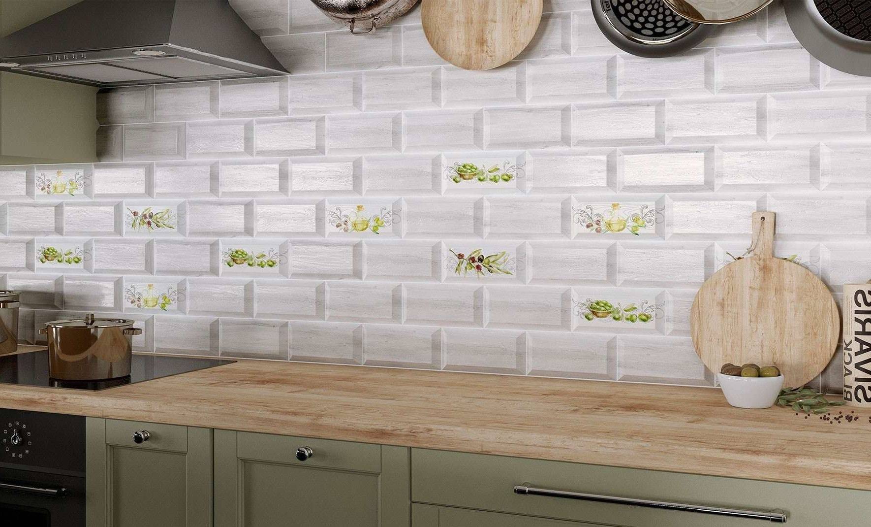Сделали фартук из плитки кабанчик на кухне: примеры раскладки (50+ фото идей)