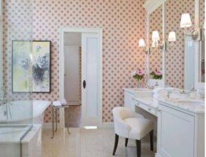 Обои для ванной комнаты, влагостойкие и моющиеся, виниловые, флизелиновые, стекло-обои, фото, отзывы. – otdelkasteny.ru