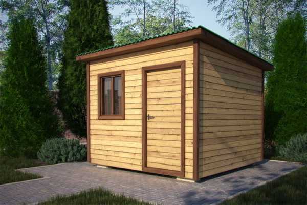 Строим сарай для дачи