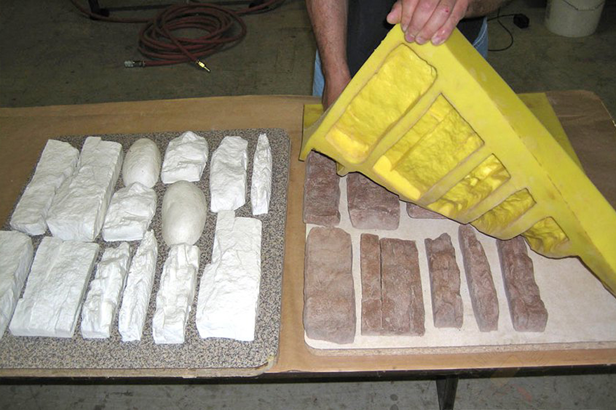 Делаем искусственный камень своими руками