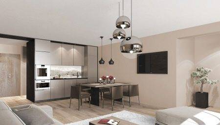Кухня-гостиная 25 кв. м.: 50 фото дизайна интерьера с зонированием