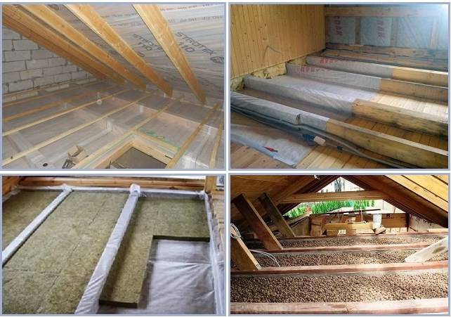 Пароизоляция для потолка в деревянном перекрытии: какую выбрать -  виды, как укладывать на холодном чердаке