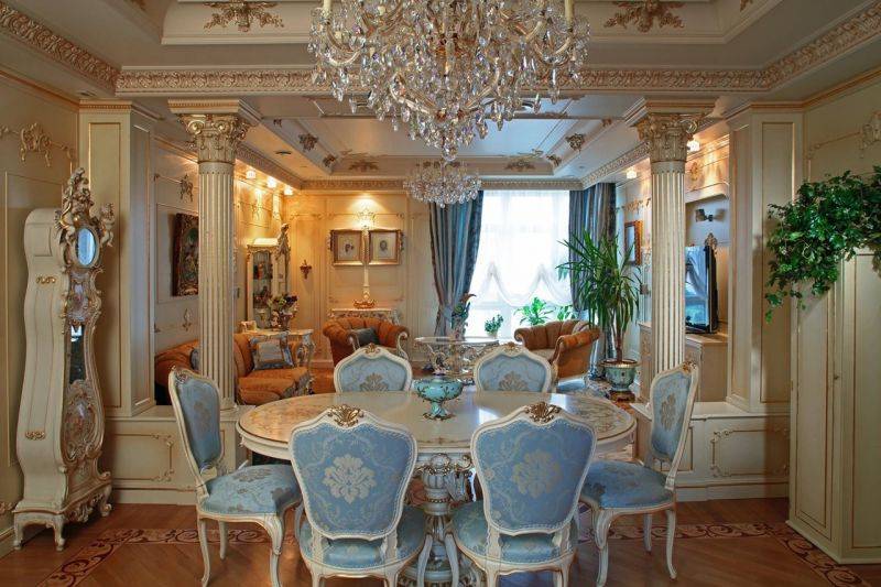 Спальня в стиле барокко - 26 роскошных интерьеров
