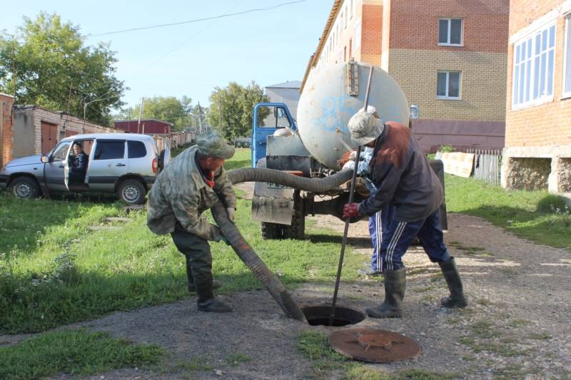 Прочистка колодцев канализации — канализация