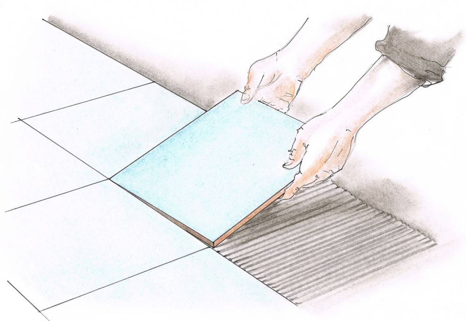 Как правильно класть плитку: технология укладки кафеля своими руками