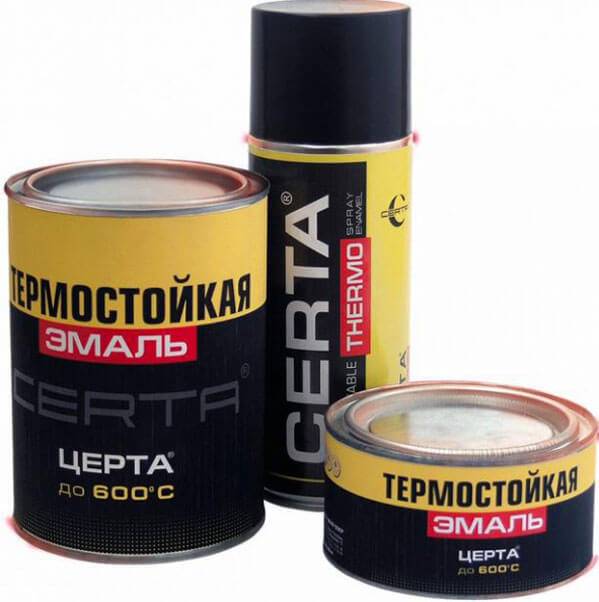 Термостойкая краска по металлу: огнезащитные составы для металлоконструкций и печей, огнеупорная и жаростойкая краска для температур до 1000 градусов