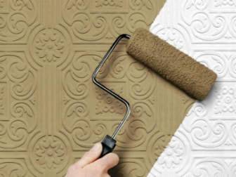 Как покрасить потолочную плитку из пенопласта: технология окрашивания потолка (видео)