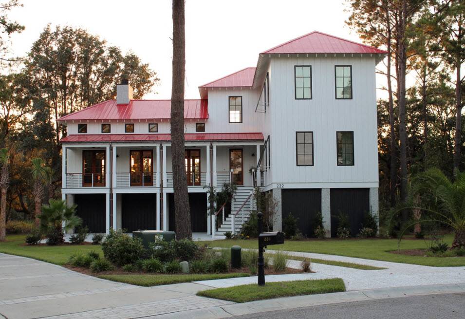 В какой цвет покрасить дом снаружи, чтобы было красиво и практично