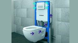 Подвесной унитаз с инсталляцией — плюсы и минусы