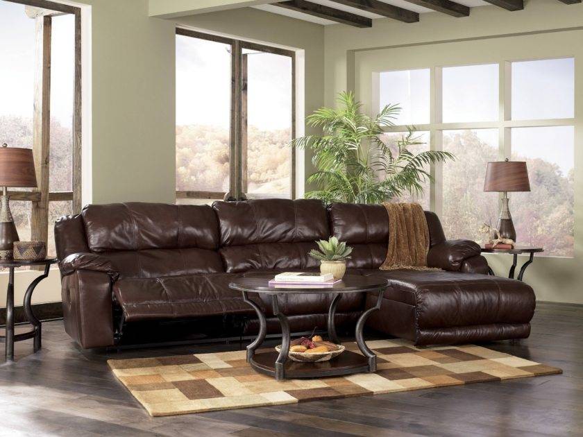 Кожаные диваны в интерьере: 160+ (фото) черных/белых/коричневых