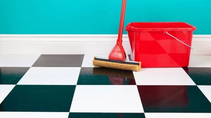 Чем отмыть плитку на полу после ремонта?