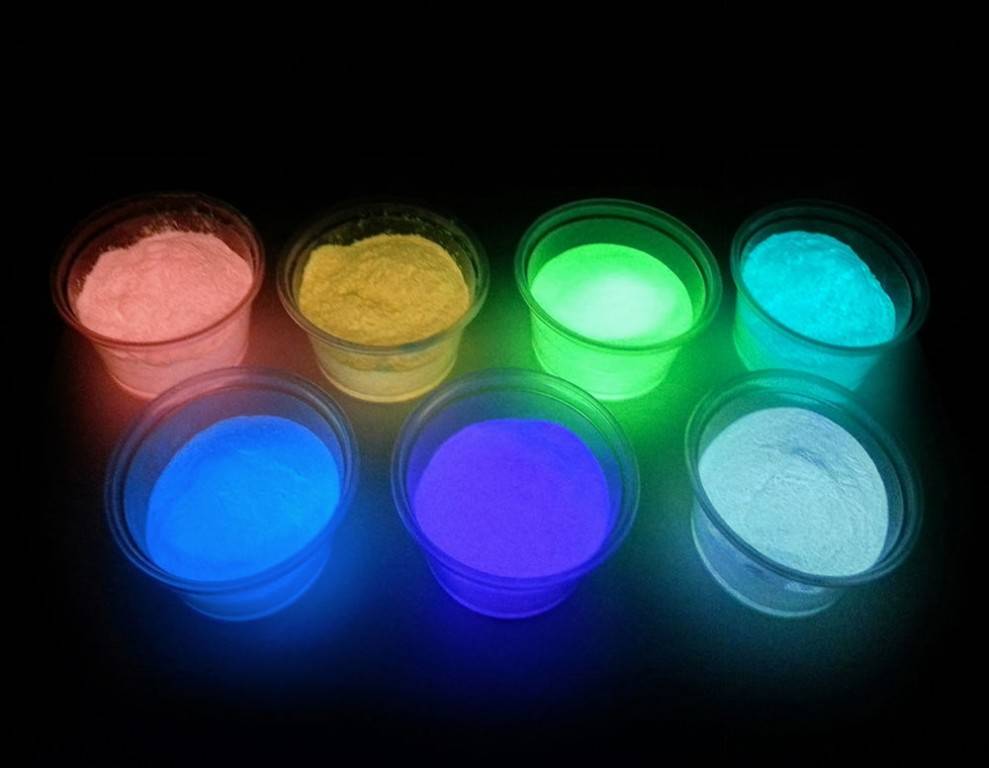 Виды и возможности флуоресцентных красок