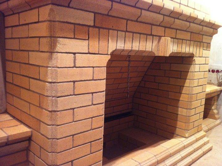 Камины из кирпича (80 фото): кирпичные угловые печи для загородного дома своими руками, размеры