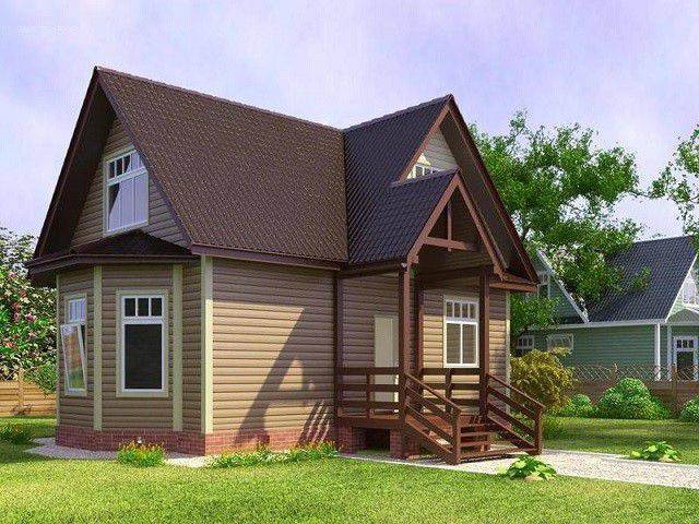 Как построить дачный домик своими руками: планы и проекты готовых домов (+фото)