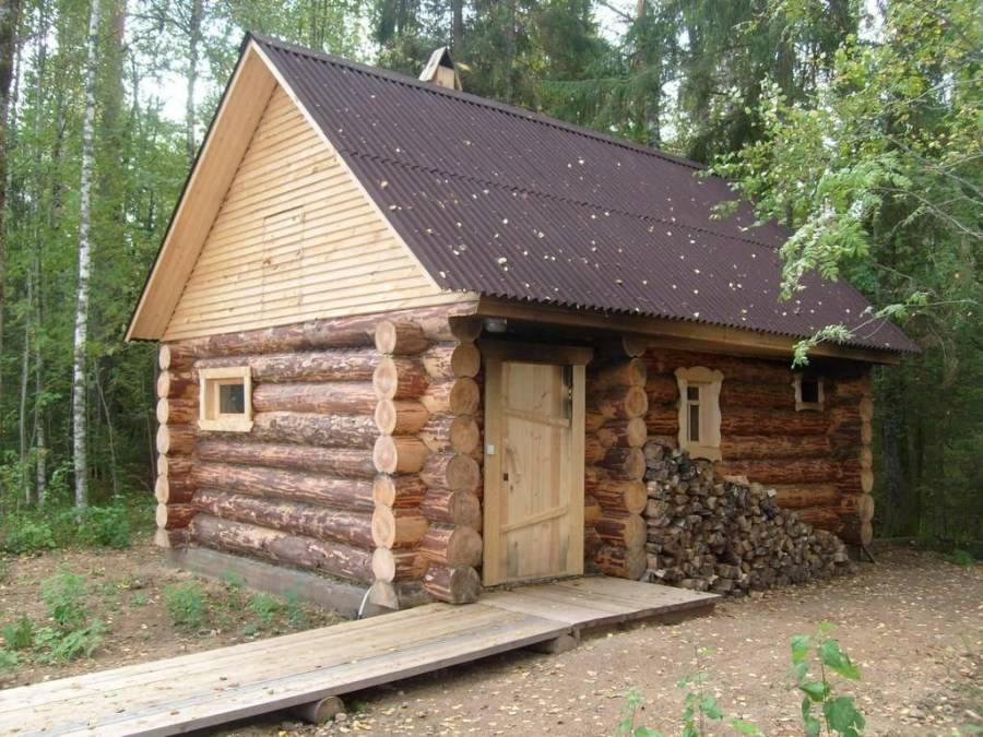 Баня на даче своими руками — топ-130 фото вариантов построек. советы по закладке фундамента и монтажу. проекты бань и парилок. видео-уроки по сооружению
