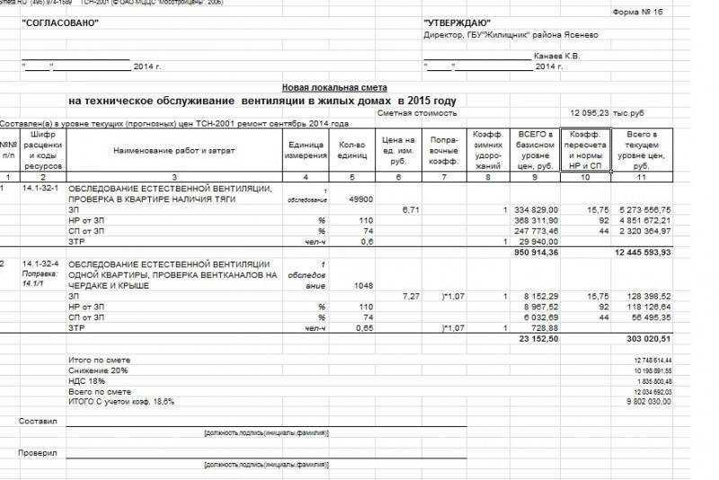 Установка кондиционеров примеры смет