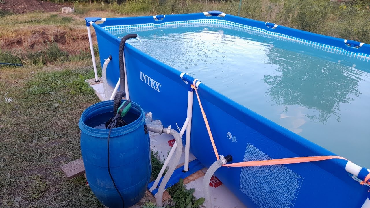 Песочный фильтр для бассейна своими руками: лучшие самоделки