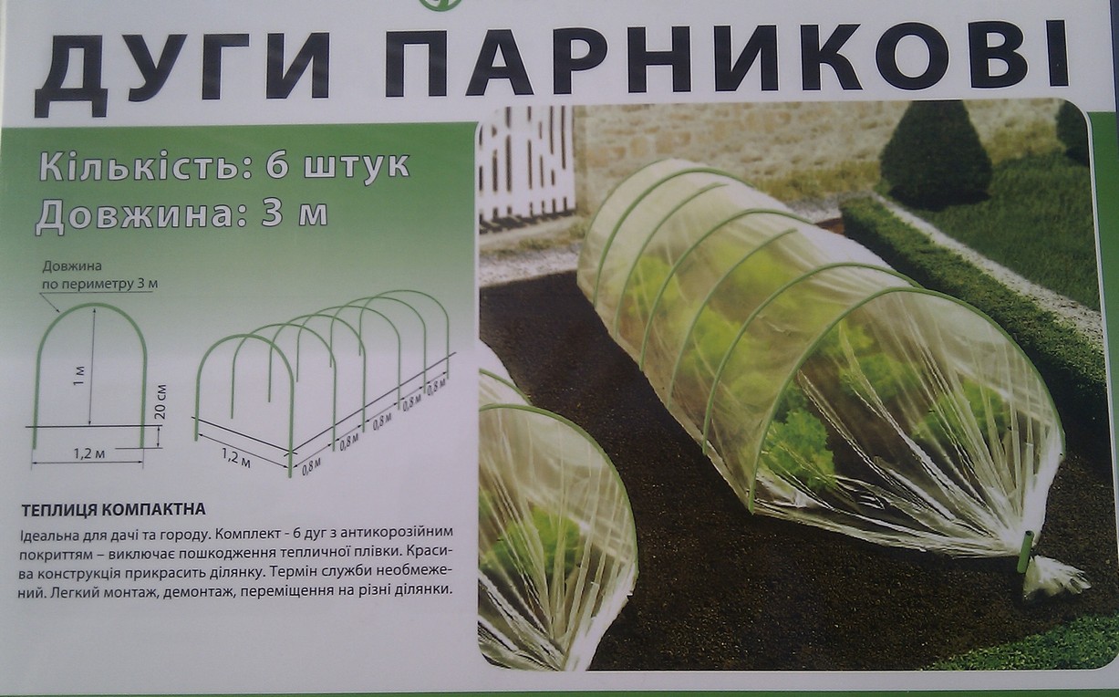 Парники из дуг с укрывным материалом: особенности установки, разновидности конструкций