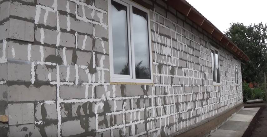 Утепление дома газобетоном d200