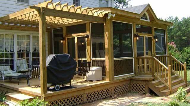 Веранда пристроенная к дому | (200+ фото идей)