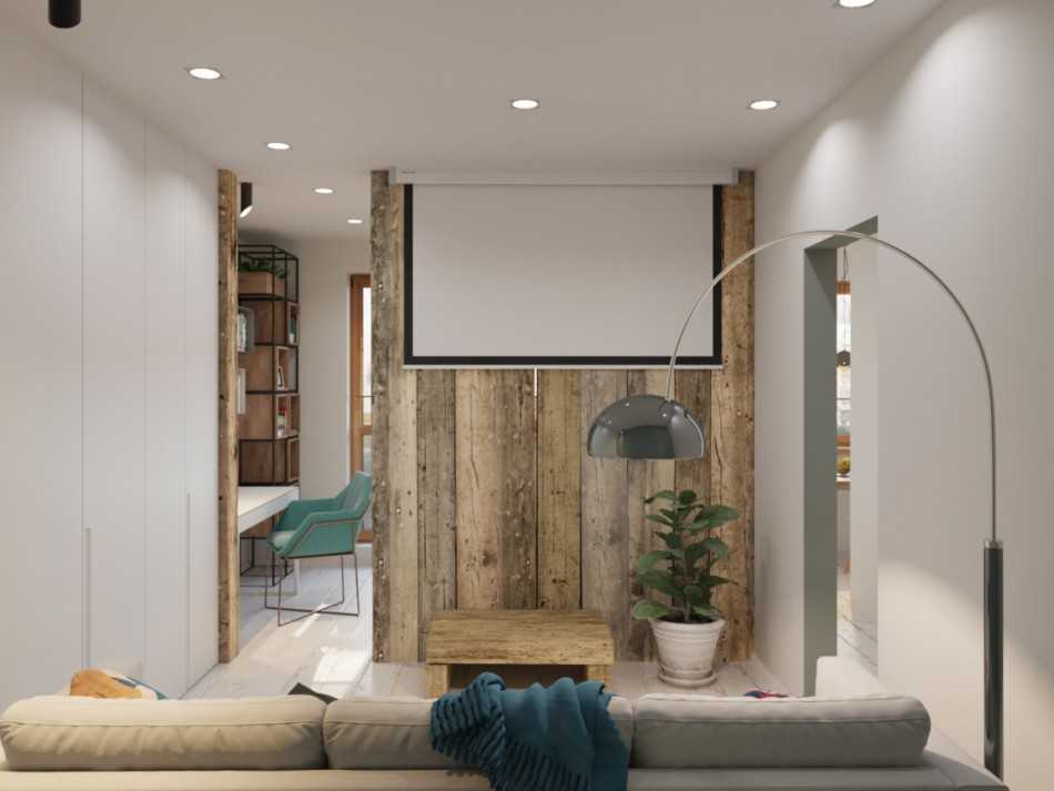 Дизайн однокомнатной квартиры 40 кв м — лучшие фото и проекты на 2019