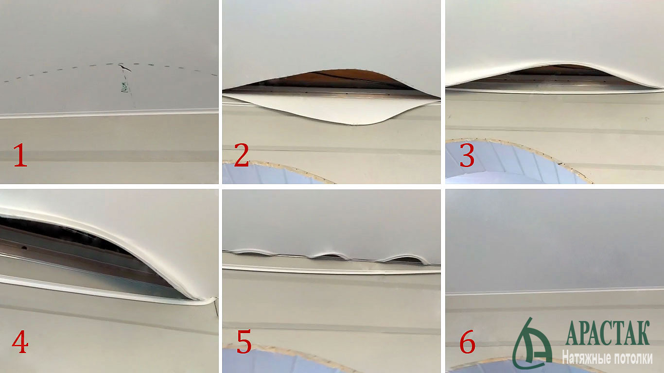 Как заделать дырку в натяжном потолке? | советы специалистов