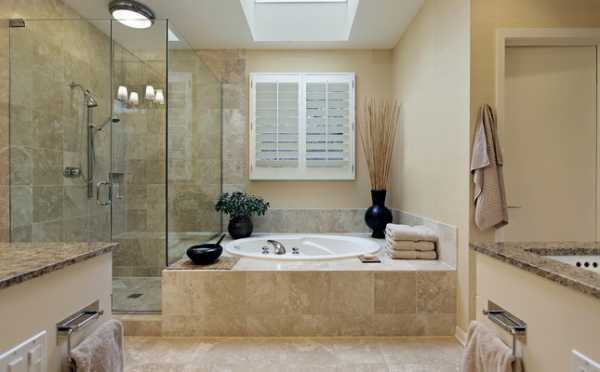 Дизайн ванной комнаты с душевой кабиной: варианты оформления