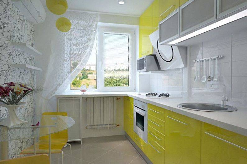 Кухни 3 на 3 метра: эргономичный дизайн интерьера и примеры планировки с фото