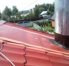 На даче протекает крыша: способы как устранить проблему