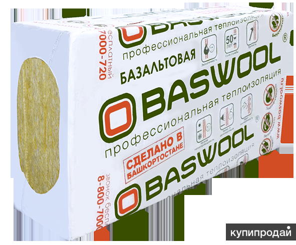 Утеплитель басвул (baswool): базальтовый, минеральная вата
