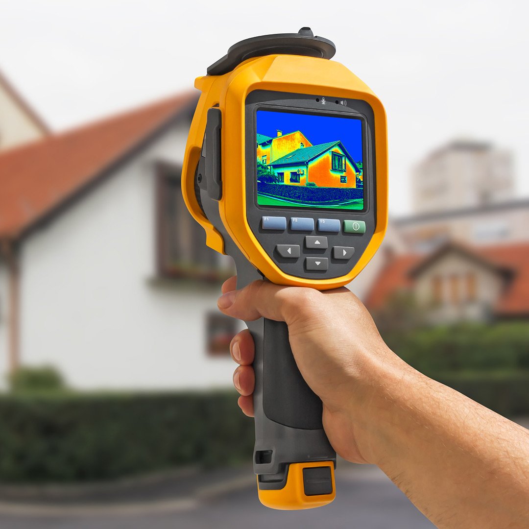 Обследование дома тепловизором: проведение энергоаудита здания