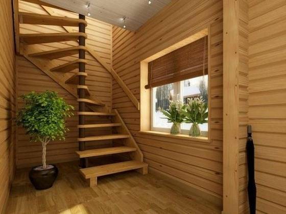 3d расчет винтовой лестницы - онлайн калькулятор | perpendicular.pro