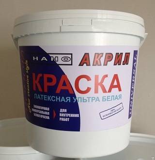 Акриловая или латексная краска: в чем разница