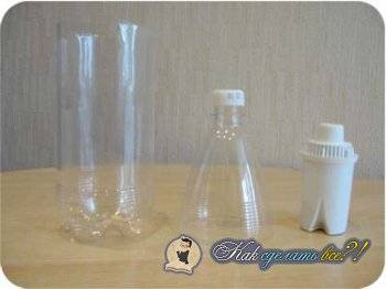 Как сделать фильтр для воды своими руками?
