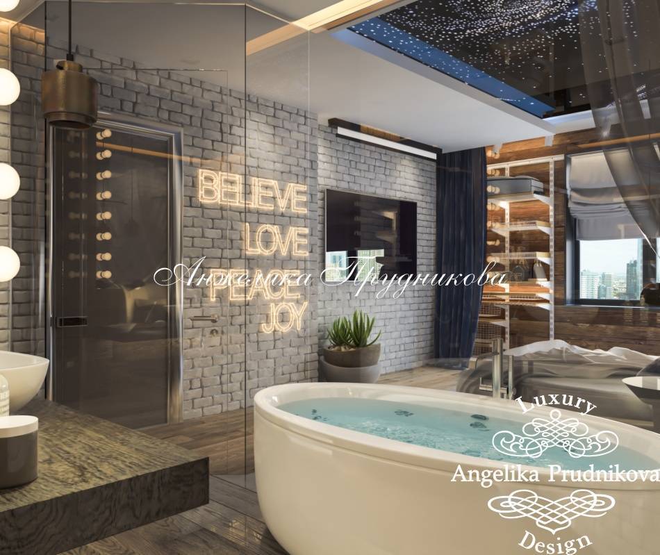 Дизайн в стиле лофт: 170+ (фото) гостиной/кухни/спальни/прихожей