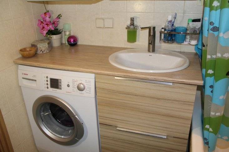 Особенности и преимущества шкафа над стиральной машиной