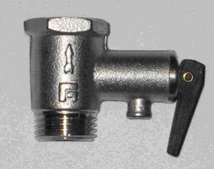 Предохранительный клапан для водонагревателя: установка и подключение