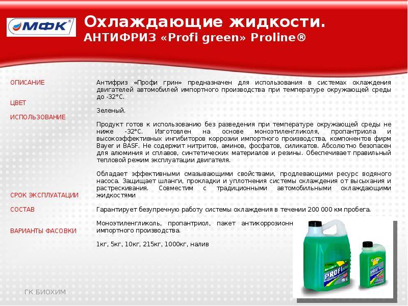Антифриз для системы отопления загородного дом: разновидности