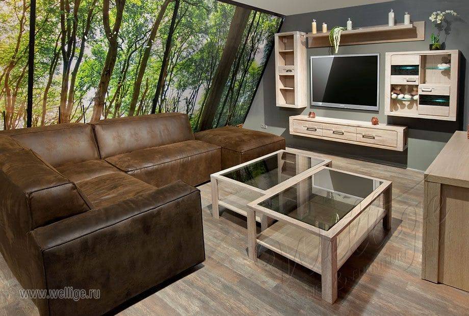 Гостиная в бежевом цвете, преимущества - фото примеров